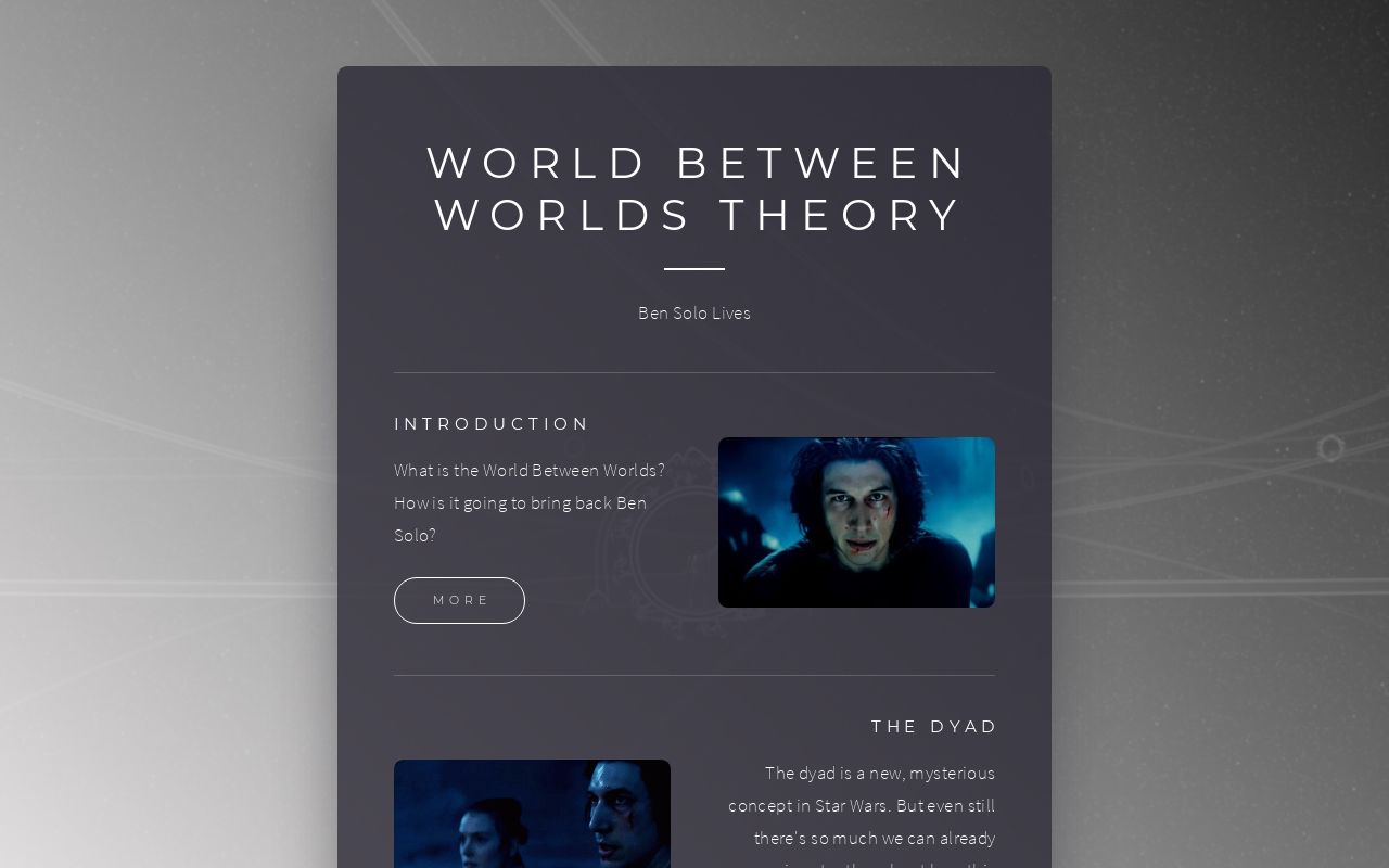 World Between Worlds